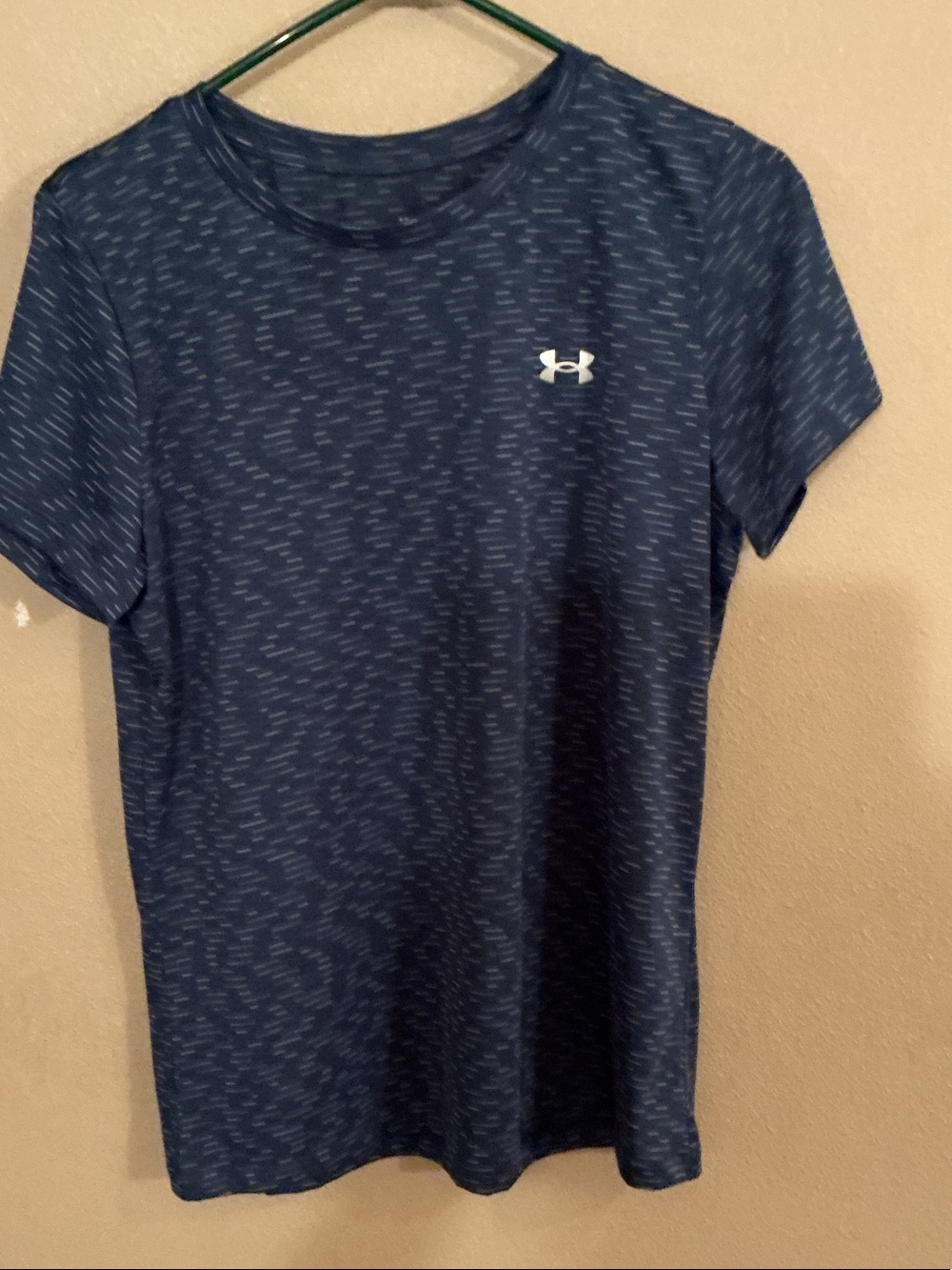 Under Armour Women's Navy Heather Short Sleeve Performance Tee